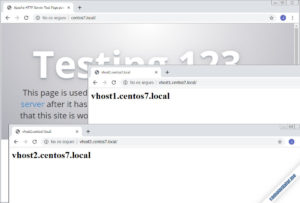 Настройка виртуальных хостов apache centos 7