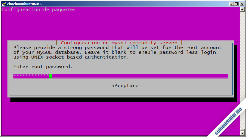 como instalar mysql server 8 en ubuntu 18.04 lts