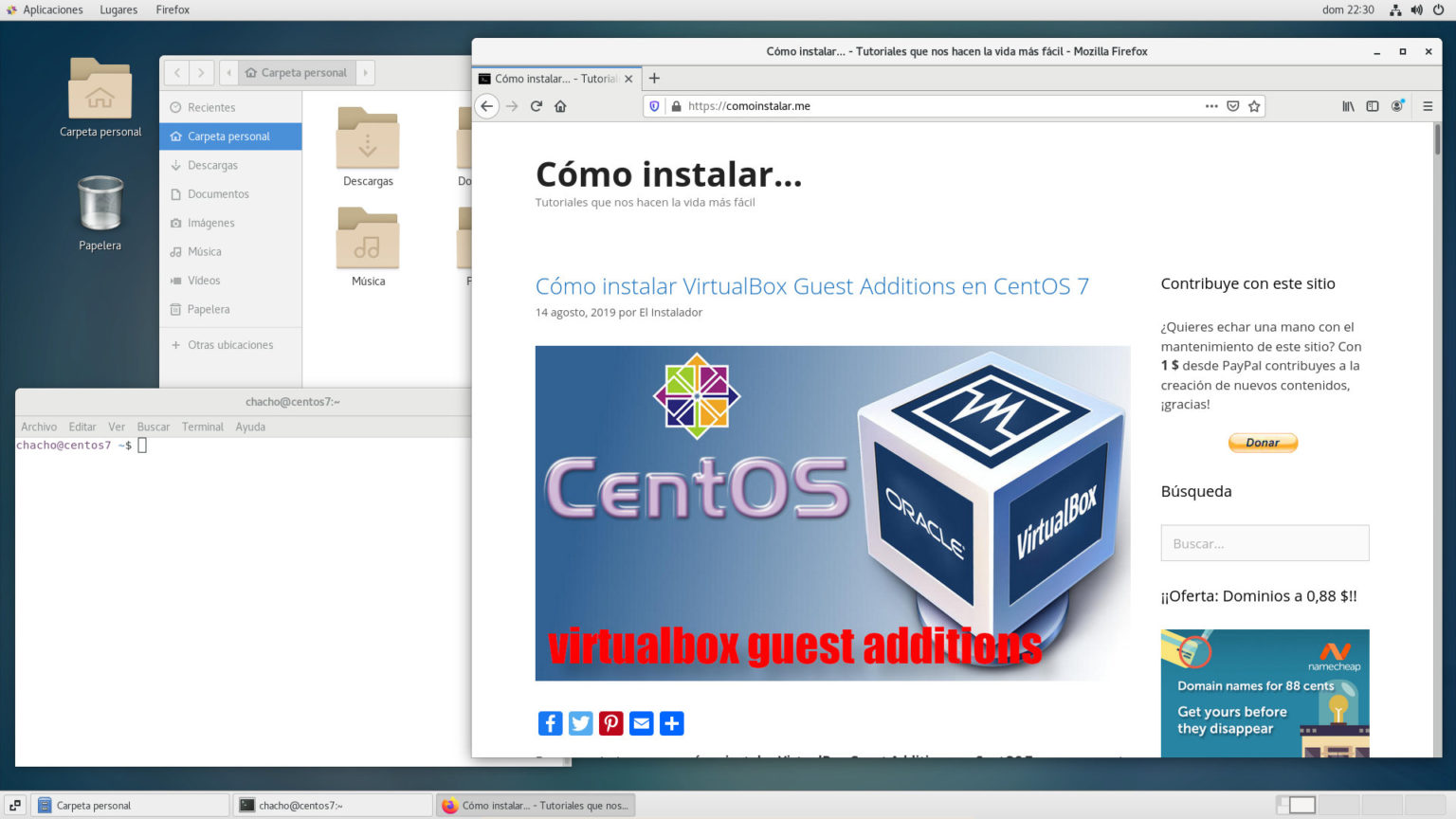 Cómo instalar Gnome en CentOS 7 ️ [2022] PASO A PASO