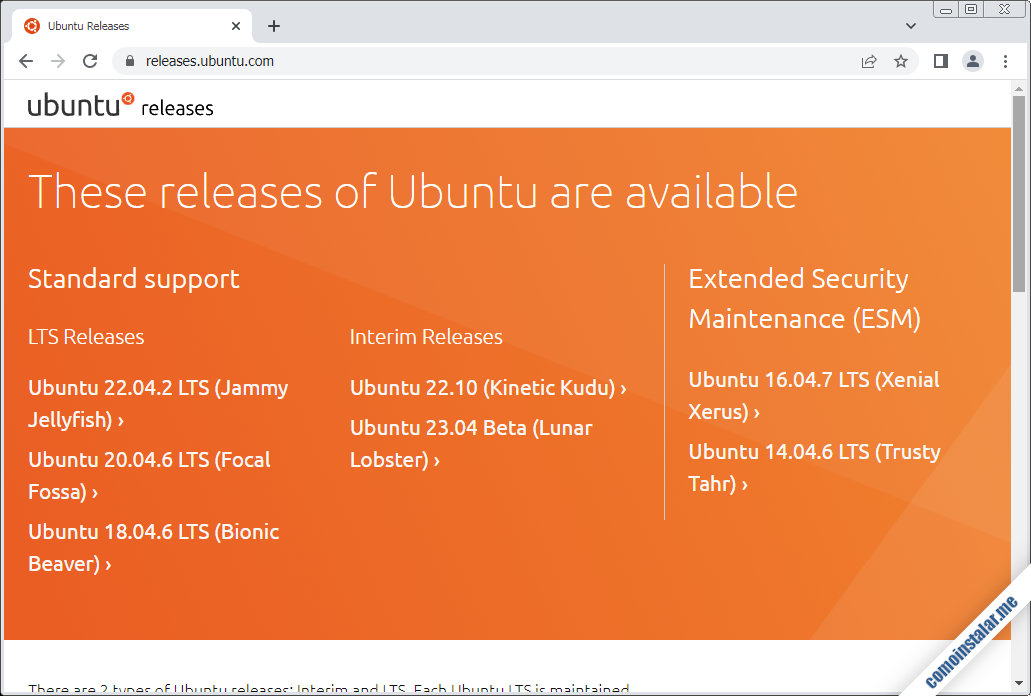como descargar ubuntu 20.04 focal fossa para virtualbox