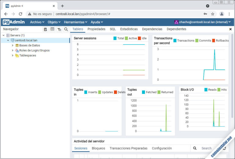 Pgadmin centos 7 установка настройка