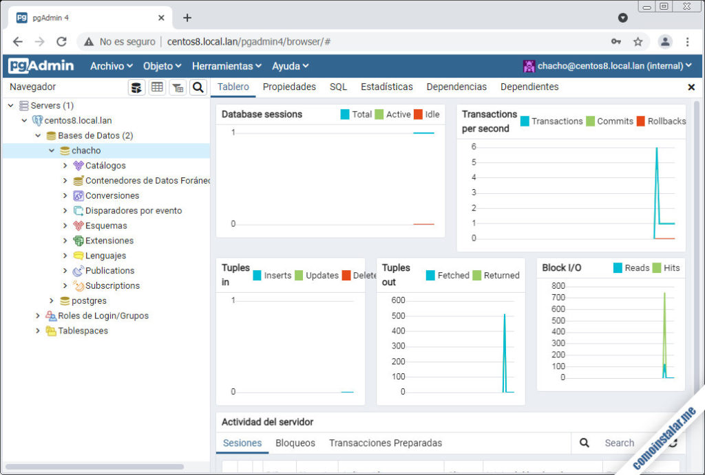 Pgadmin centos 7 установка настройка