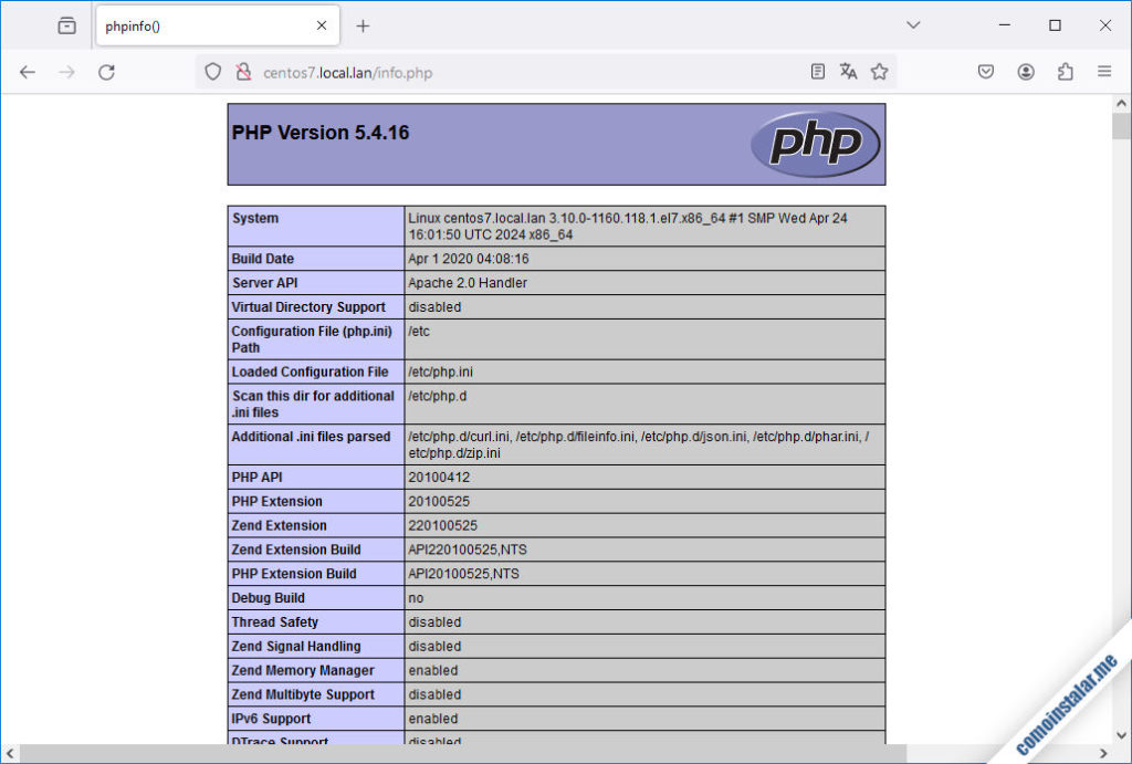 Cómo instalar PHP en CentOS 7 ️ [2024] PASO A PASO