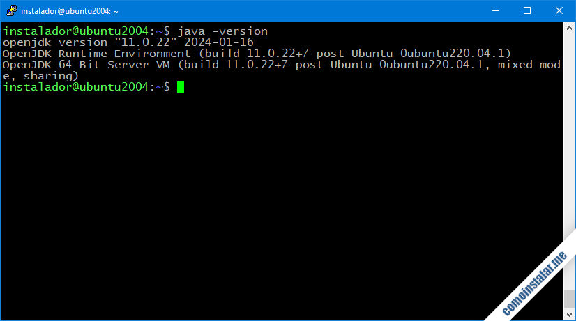 como instalar java en ubuntu 20.04 lts focal fossa
