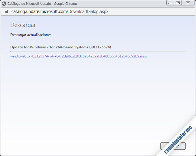 como hacer que funcione windows update en windows 7 sp1