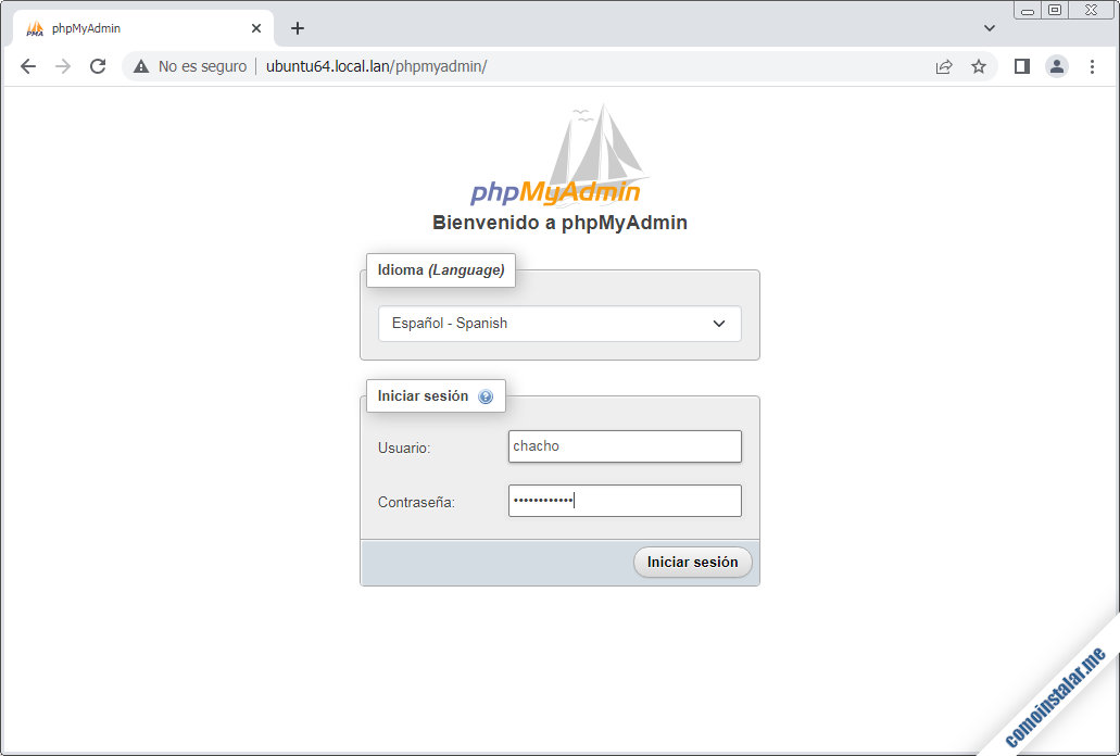 como instalar phpmyadmin en ubuntu 18.04 lts bionic beaver