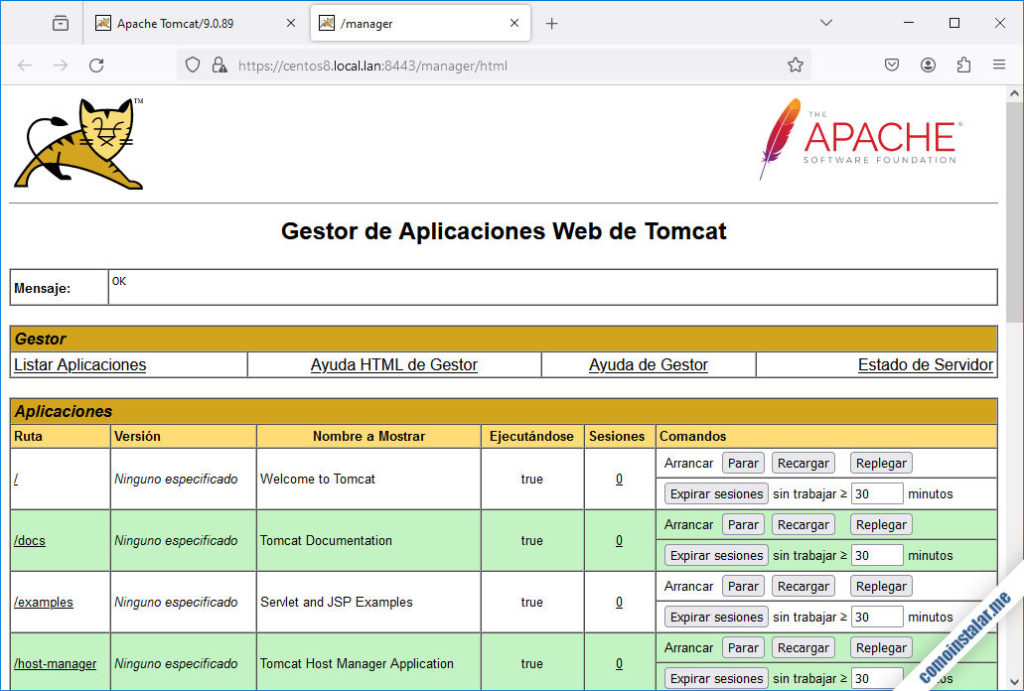 Как запустить tomcat centos