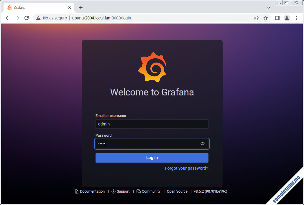 instalar grafana en ubuntu 20.04 lts focal fossa