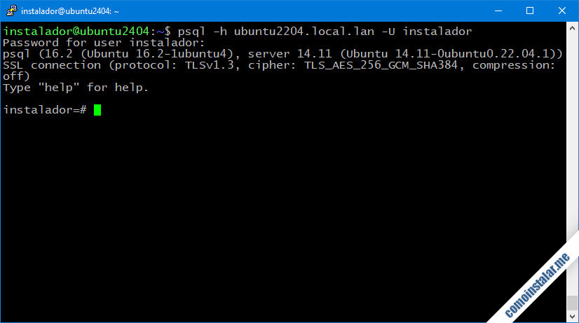 como configurar postgresql en ubuntu 22.04 lts jammy jellyfish