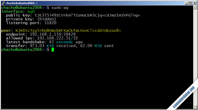 como instalar y configurar la vpn wireguard en ubuntu 20.04 lts focal fossa
