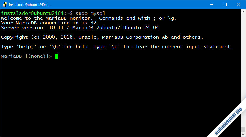 como configurar la pila lamp en ubuntu 24.04 lts Noble Numbat