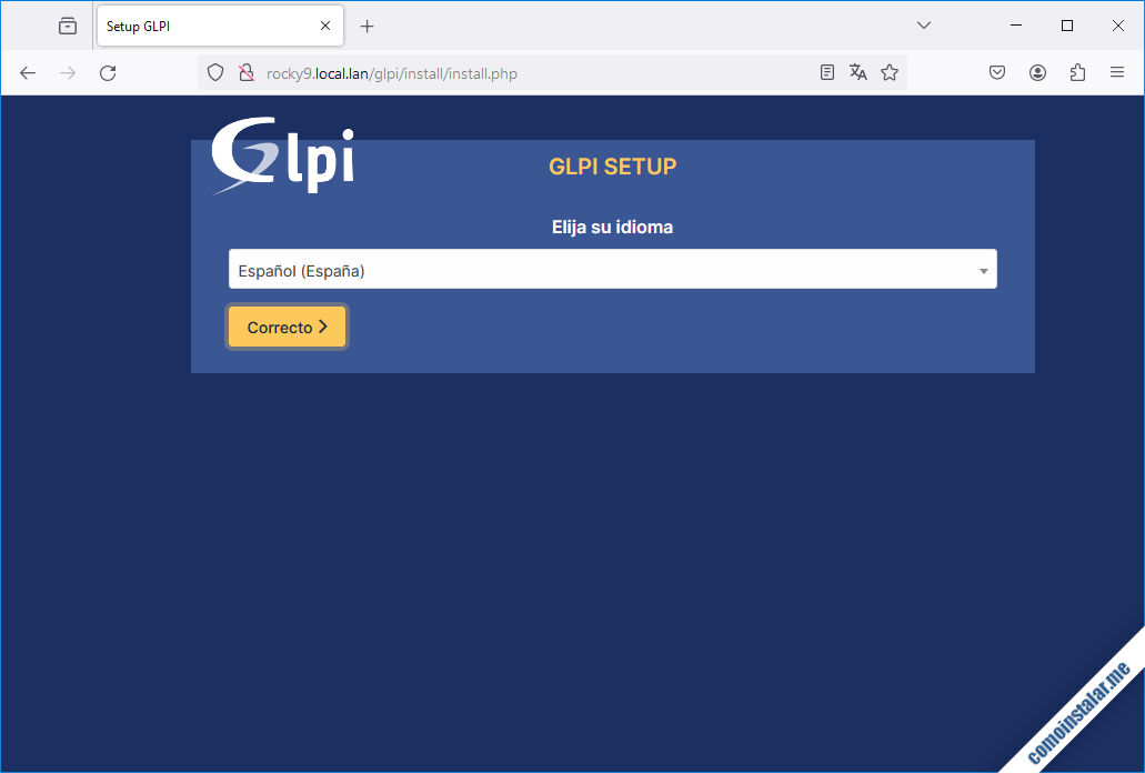 como instalar glpi en rocky linux 9