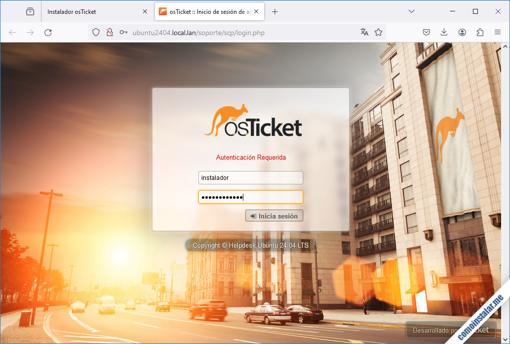 osticket para ubuntu 24.04 lts noble numbat