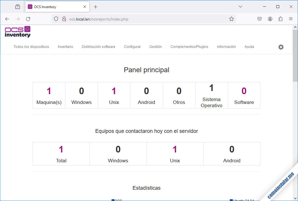 como instalar ocs inventory ng agent en ubuntu 24.04 lts noble numbat